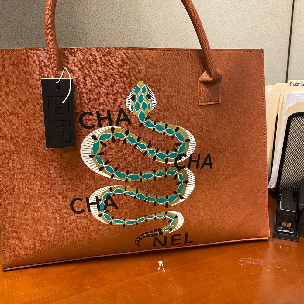 Vegan Leather Tote